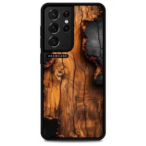 AKAM AMC-WSGS21U-WOOD-12 Cover For Samsung Galaxy S21 Ultra