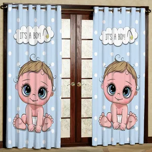 پرده مدل بچه پسر مخمل پانچی کد 1112 سایز 200x140 سانتی متر