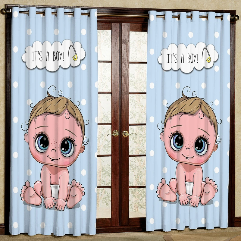 پرده مدل بچه پسر هازان پانچی کد 1112 سایز 140x200 سانتی متر