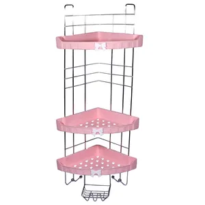 Broofe Pink Bath Shelves