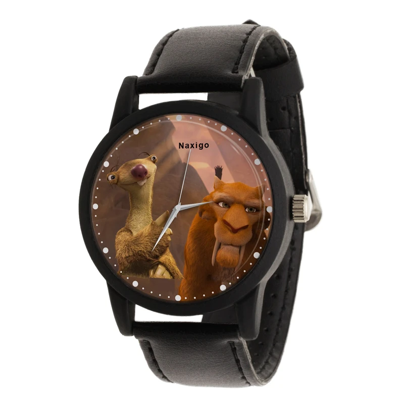 ساعت مچی عقربه ای ناکسیگو مدل The Ice Age Adventures of Buck Wild کد LF14039