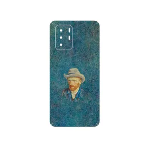 MAHOOT Self portrait with a gray felt hat Cover Sticker for Xiaomi Redmi Note 10 Pro China