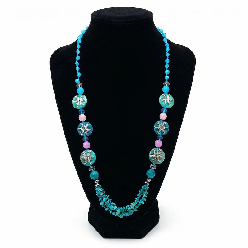 گردنبند زنانه مدل چیچیلاس