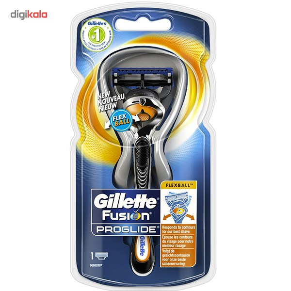 خود تراش ژیلت مدل Fusion Proglide Flexball