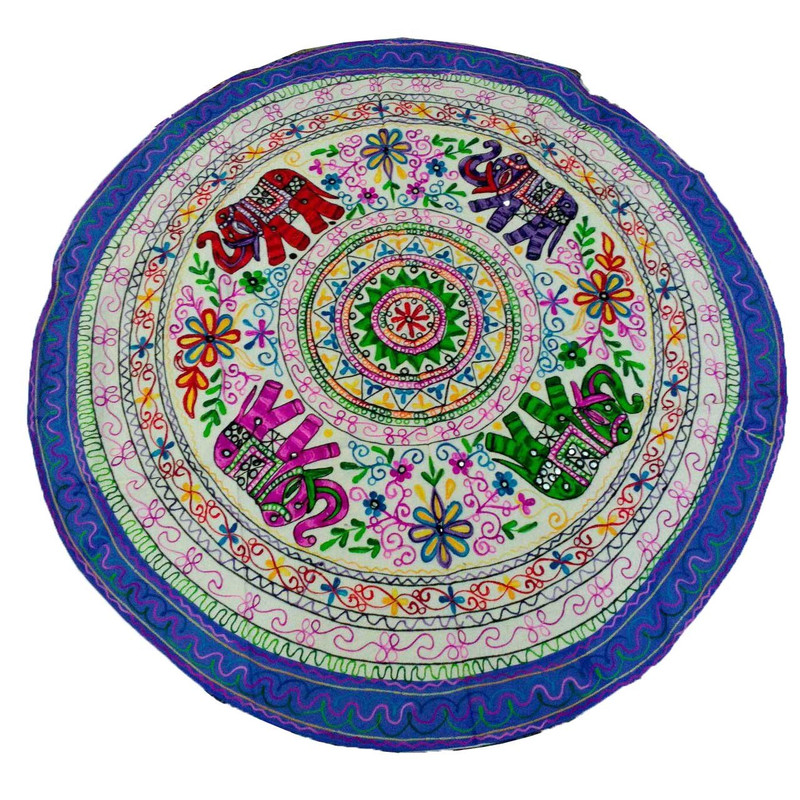 رومیزی سوزن دوزی مدل خامه دوزی کد C-111