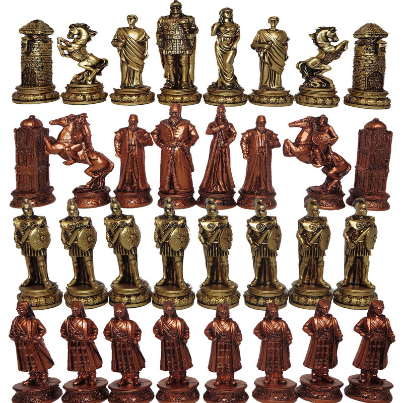 ست مهره شطرنج مدل E04