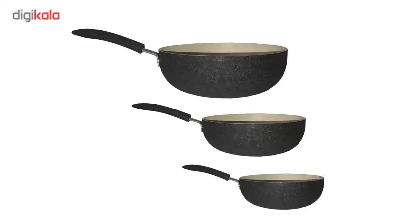 سرویس تابه 3 پارچه گرانیتی سورنا مدل SML3251