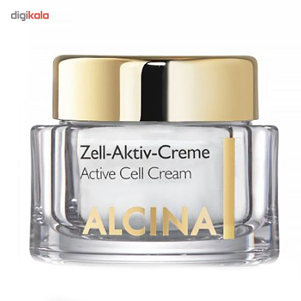 کرم ضد چروک آلسینا مدل اکتیو سل حجم 50 میلی لیتر
