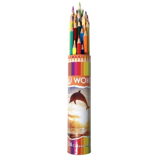 مداد رنگی 24 رنگ ووک مدل 9801O