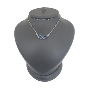 گردنبند نقره زنانه ترمه ۱ مدل بال کد smed 1006