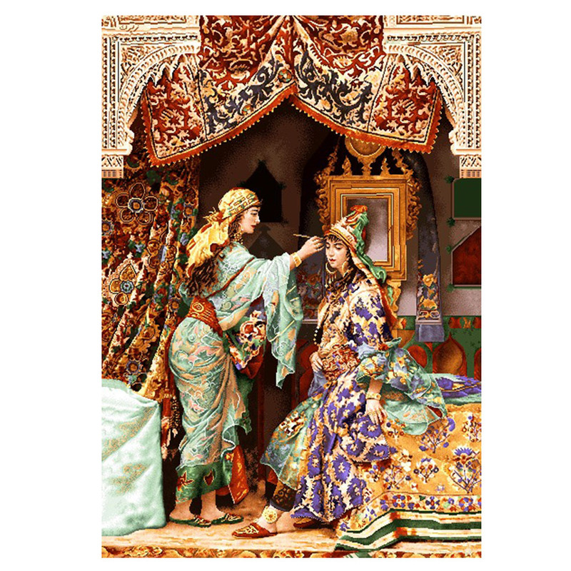 نخ و نقشه تابلوفرش مدل 2920