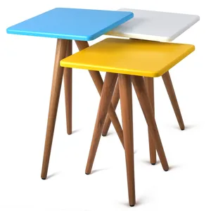 میز عسلی هیرادا مدلMondrian کد 02 بسته 3 عددی