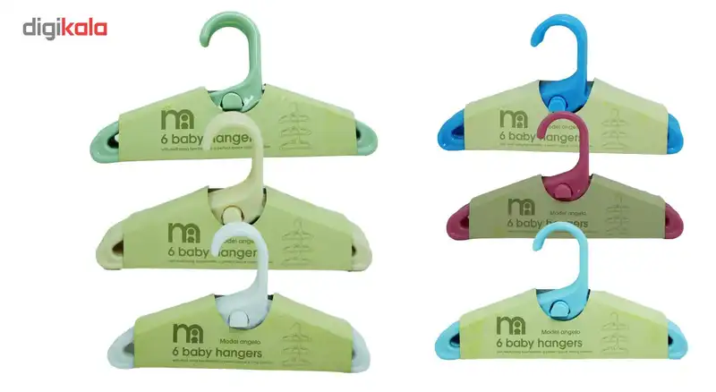 چوب لباسی مدل TK2020مجموعه 6 عددی
