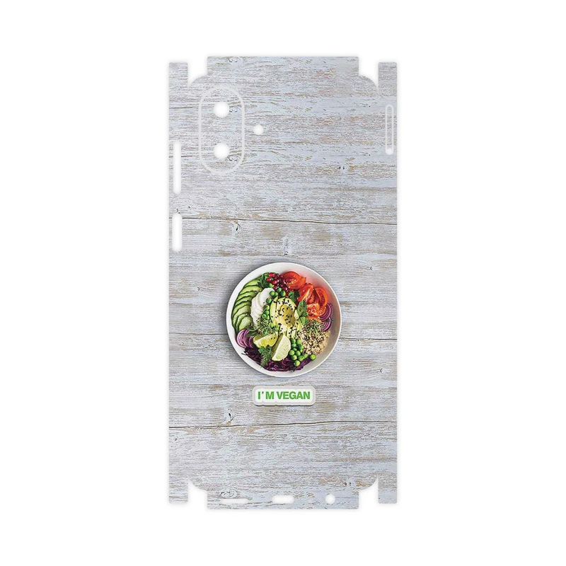 برچسب پوششی ماهوت مدل Im_vegan-FullSkin مناسب برای گوشی موبایل سامسونگ Galaxy A07