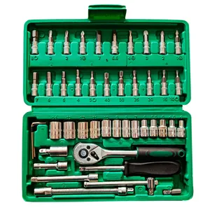 جعبه آچار بکس مدل ZX-852 مجموعه 46 عددی