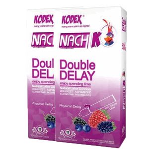 نقد و بررسی کاندوم تاخیری دوبل ناچ مدل Double Delay دو بسته 12 عددی توسط خریداران