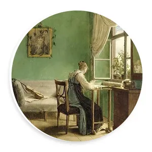 دیوارکوب طرح نقاشی اتاق کار مدل wtb405