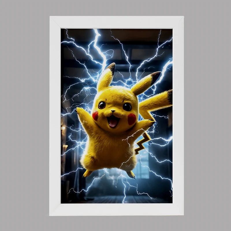 تابلو خندالو مدل انیمه پوکمون (pokemon) کد F5587