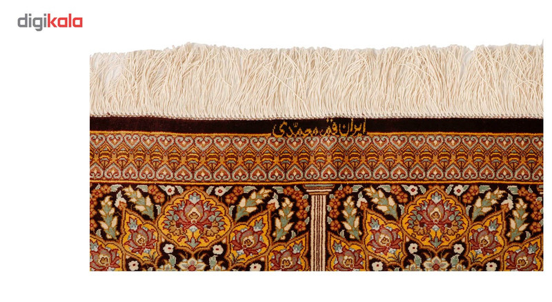 فرش دستبافت تمام ابریشم شش متری گالری مدرن کد 30007