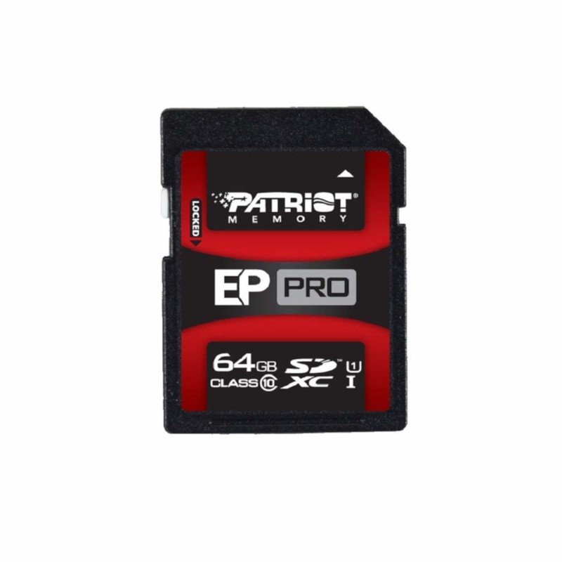 کارت حافظه SDXC پتریوت مدلEP Pro کلاس 10 UHS-1 ظرفیت 64 گیگابایت