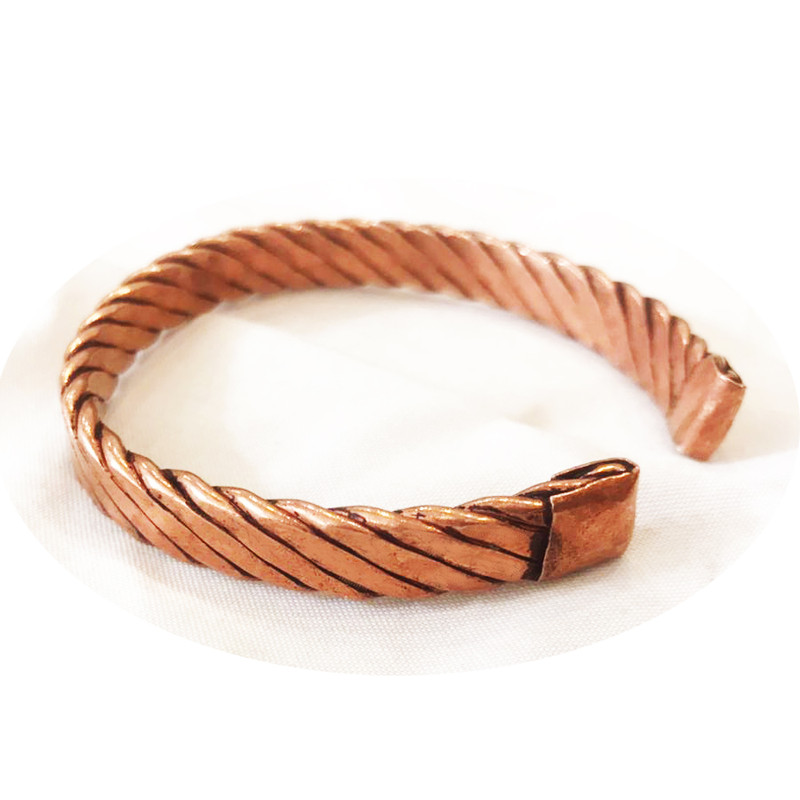 دستبند مدل مسی آرتا راه راه کد 01