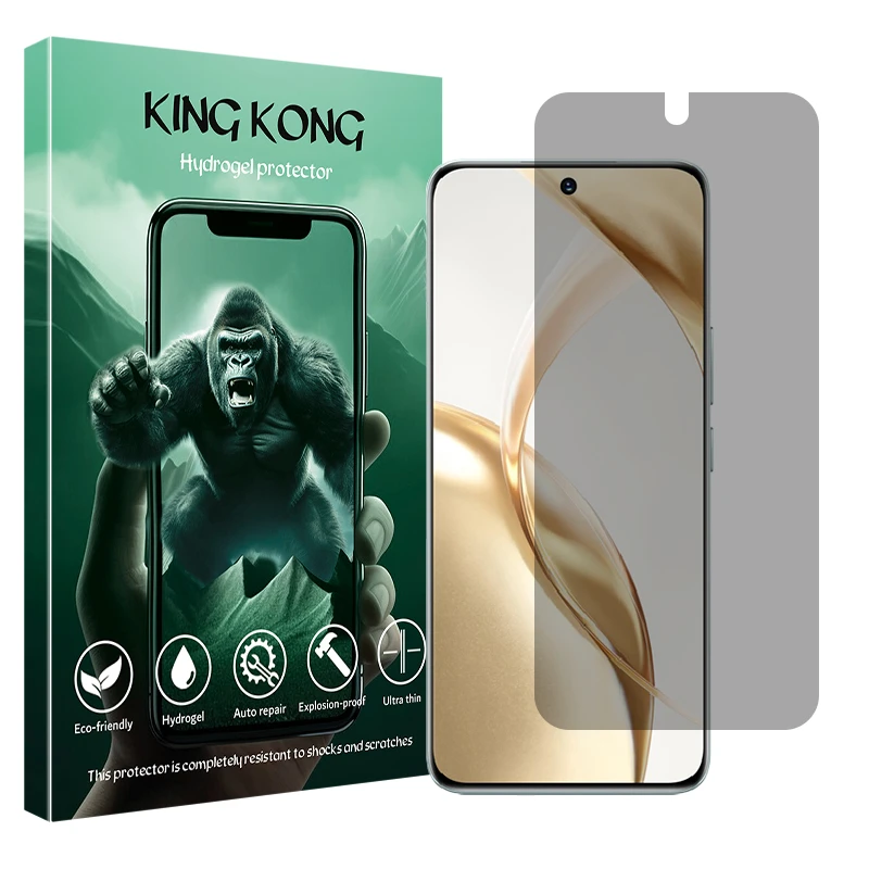 محافظ صفحه نمایش حریم شخصی کینگ کونگ مدل Tough مناسب برای گوشی موبایل آنر 200