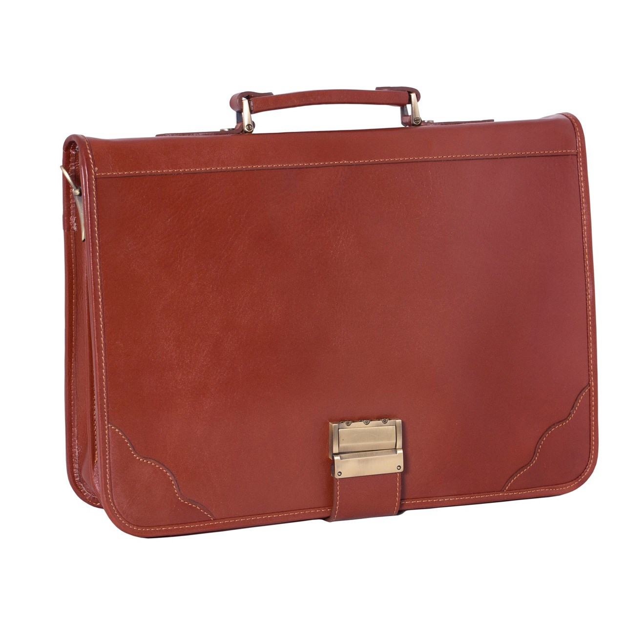 کیف اداری چرم طبیعی آدین چرم مدل DL36