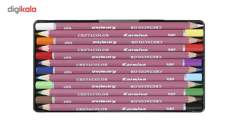 مداد رنگی 12 رنگ کرتاکالر مدل 27012