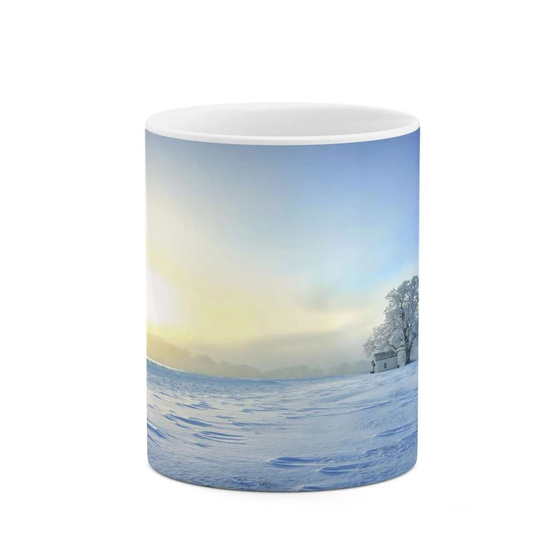 ماگ کاکتی مدل منظره برفی کد mgh14871