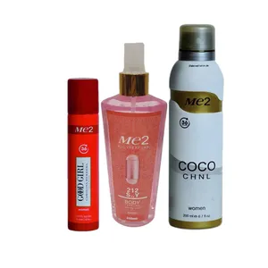  بادی اسپلش و اسپری بدن زنانه می تو مدل 117 مجموعه 3 عددی 