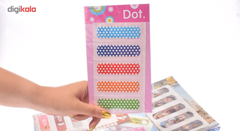 چسب زخم ترانه طرح dot بسته 5 عددی