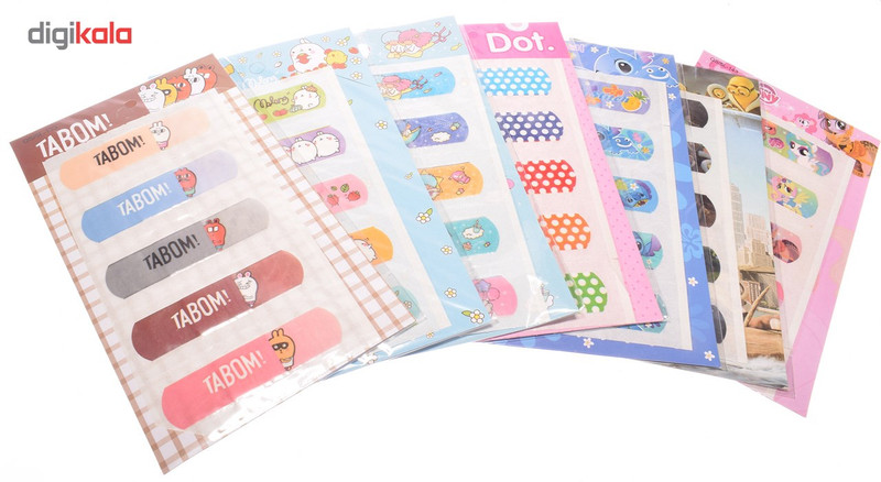 چسب زخم ترانه طرح dot بسته 5 عددی