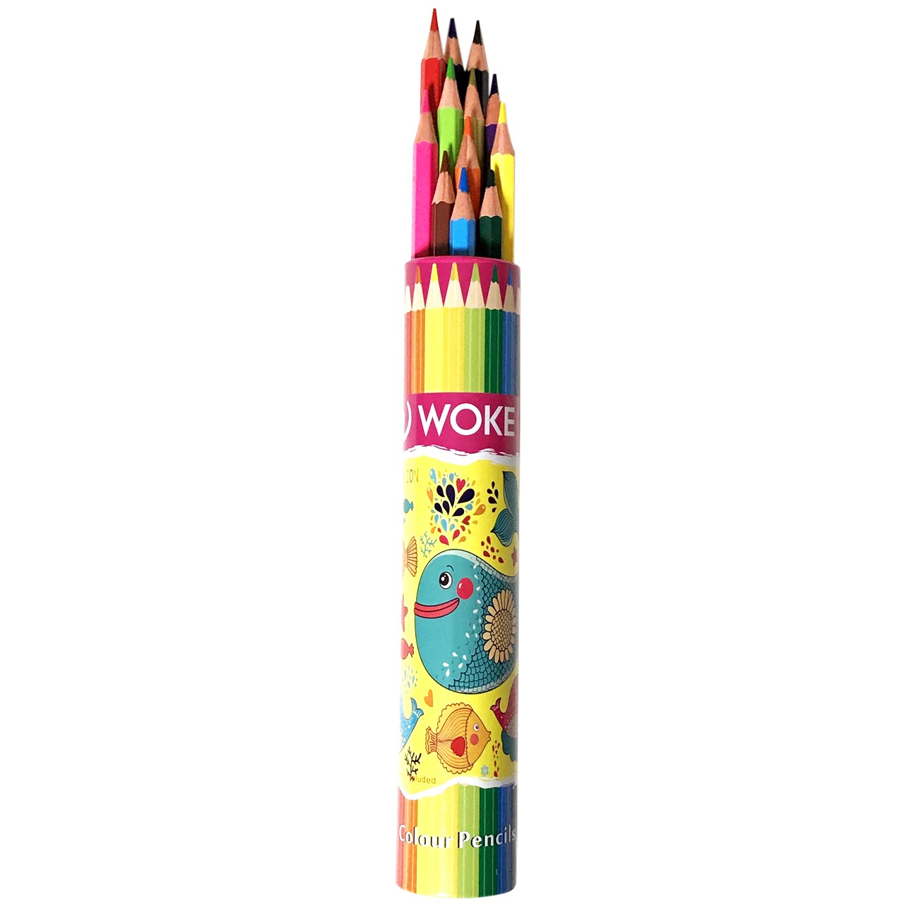 مداد رنگی 12 رنگ ووک مدل 9801P