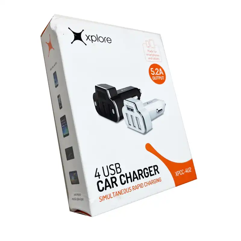 شارژر فندکی اکسپلور مدل XPCC-4U2