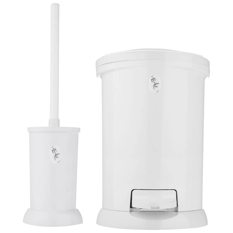 ست سطل و فرچه سنی پلاستیک مدل Satin