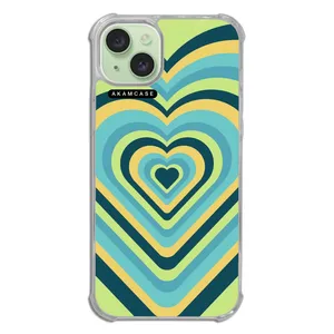 AKAM AMCWTA15PLUS-HEARTS3 Cover For Apple iPhone 15 Plus