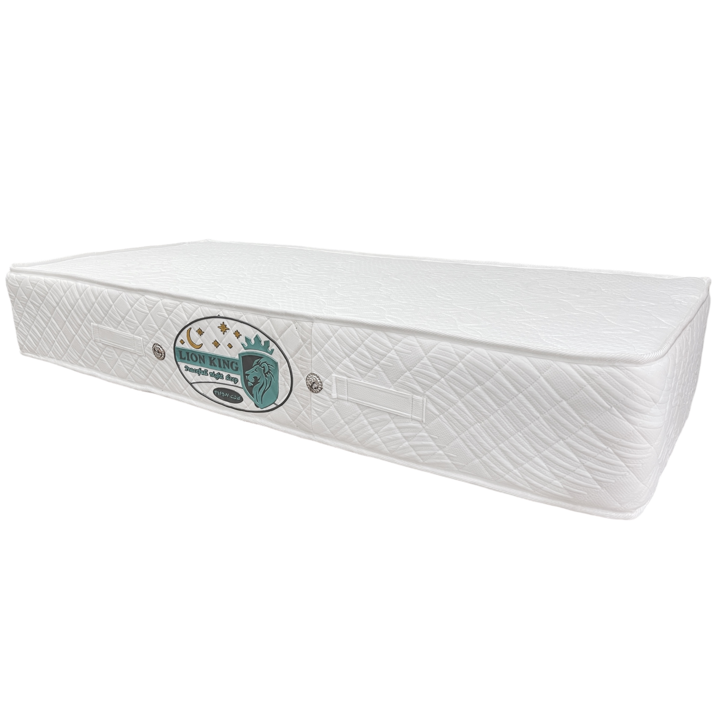 تشک لاین کینگ مدل طبی فنری ملبورن یکنفره سایز 180×80 سانتی متر