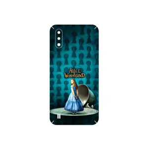 MAHOOT Alice in Wonderland Cover Sticker for Samsung Galaxy M01