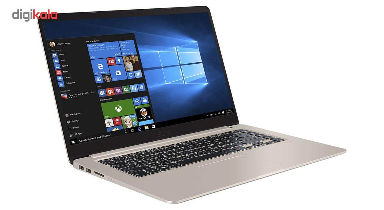 لپ تاپ 15 اینچی ایسوس مدل VivoBook S15 S510UF - A