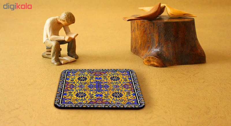 زیر لیوانی لوکسینو مدل ZLQ 2020 بسته 6 عددی