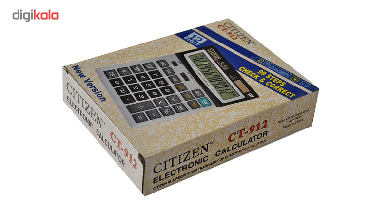 ماشین حساب رومیزی سیتزن مدل CT-912
