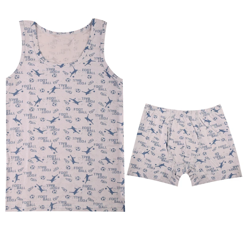 ست تاپ و شلوارک پسرانه مدل Donella.knp-foot-AS