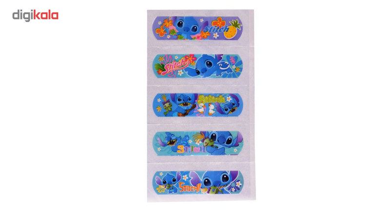 چسب زخم ترانه طرح blue سایز 10 سانتی متر بسته 5 عددی