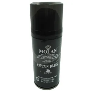اسپری خوشبو کننده بدن مولن مدل CAPITAN BLACK حجم 150 میلی لیتر
