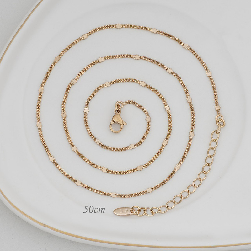 زنجیر زنانه ژوپینگ مدل ستاره کد BB510 زنجیر زنانه ژوپینگ مدل ستاره کد BB510