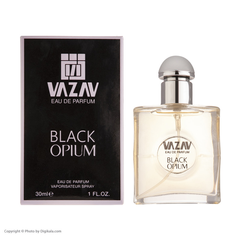 ادو پرفیوم زنانه واژاو مدل BLACK OPIUM حجم 30 میلی لیتر