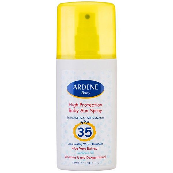 اسپری ضد آفتاب کودک آردن مدل SPF35 حجم 100 میلی لیتر مجموعه 2 عددی