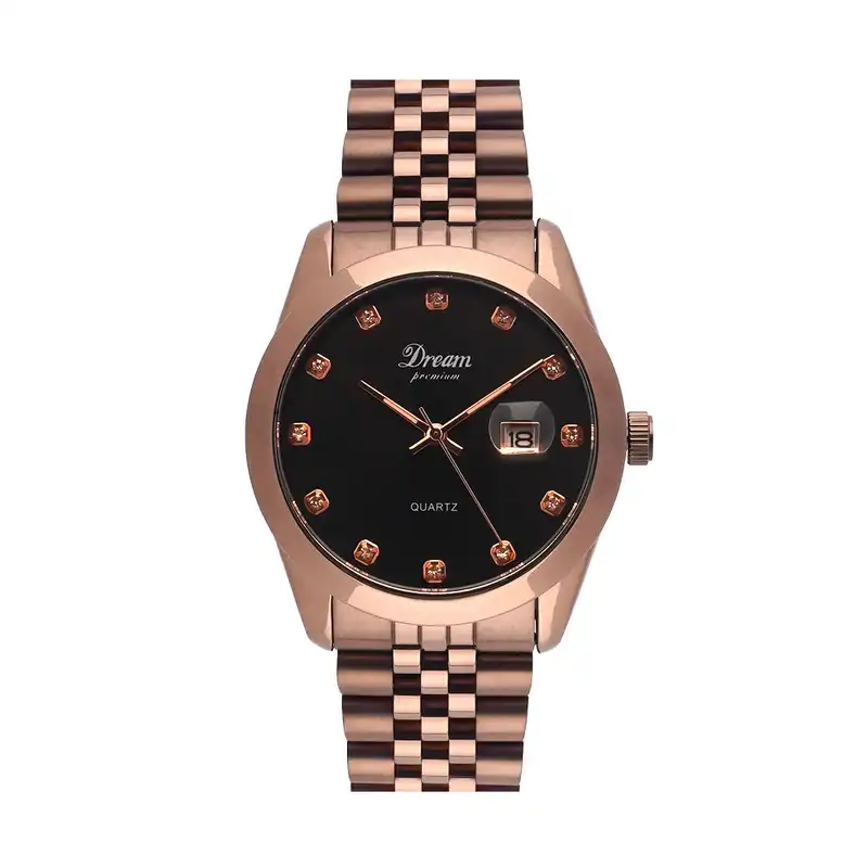 ست ساعت مچی عقربه ای زنانه و مردانه دریم مدل D2795LG-9