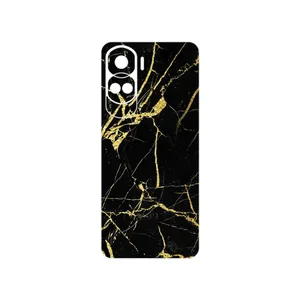 MAHOOT Graphite_Gold_Marble Cover Sticker for Honor 90 Lite