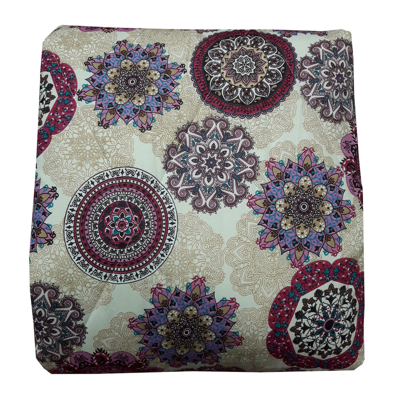 لحاف کرسی سندس مدل خورشیدی کد 83 سایز 300x300 سانتی متر
